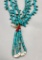 Three Strand Turquoise and Heishi Necklaces with Jocla