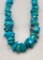 Vintage Chunky Turquoise Necklace