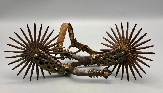 Pair of Antique Gaucho Spurs
