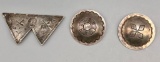 Three Vintage Fred Harvey Era Pins