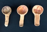 Three Small Anasazi - Jeddito Ladles