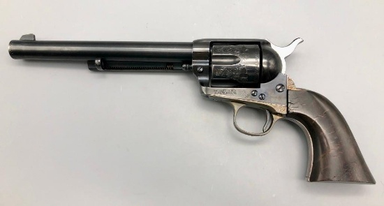 Engraved 7.5 inch Colt SAA MFG 1899