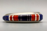 Stunning Inlay Bracelet by Multiple Award Winning Artist Gibson Nez