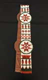 Antique Plains Beaded Blanket Strip