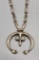 Sterling Silver Naja Pendant and Necklace