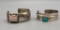 Two Unique Sterling Silver Bracelets