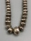 Stamped Navajo Pearl Necklace