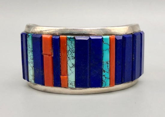 Exquisite Multi Stone Bracelet by Richard Begay
