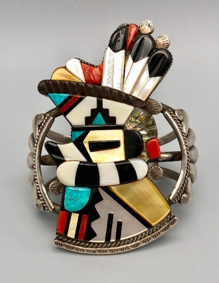 Outstanding Andrew Dewa Inlay Bracelet