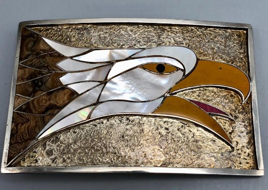 Stanley Tims Inlay Belt Buckle