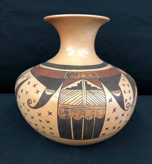 Hopi Pottery Jar by White Swann (Dolly Joe Navasie)