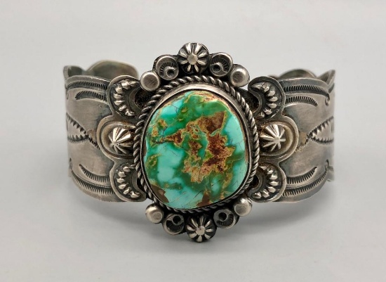 Turquoise Bracelet by Dean Sandoval Jr.