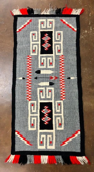 Fine Vintage Navajo Pictorial Weaving