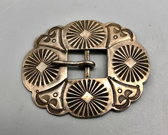 Older Handmade Silver Buckle