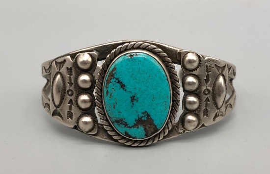 Marvelous Handmade Turquoise Bracelet
