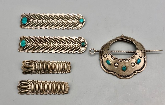 Group of Wonderful Collar Decorations and Hair Piece