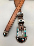 Micro Inlay Four Piece Buckle Set