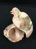 Unique Bird Fetish Carved From a Shell