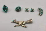 Group of Miscellaneous Vintage Jewelry- Mostly Zuni
