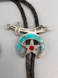1940s Zuni Bolo Tie (Shriners)