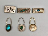 Group of Money Clips and Key Fobs