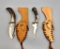 Two Stag Handle Knives by H.L. Morris