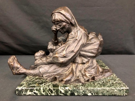 Bronze Statue by Bowers
