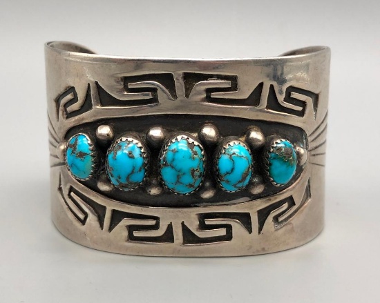 Gorgeous Persian Turquoise Bracelet