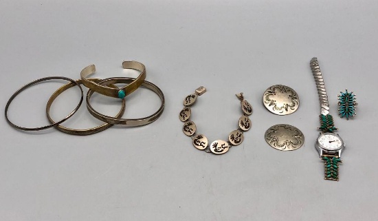 Group of Miscellaneous Sterling Jewelry