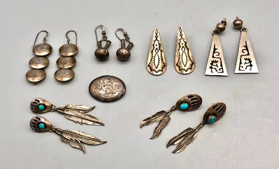 Group of Miscellaneous Earrings
