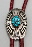 Tommy Singer Turquoise Bolo with Matching Tips