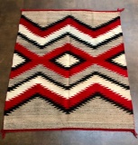 Vintage Navajo Eye Dazzler Textile
