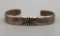 Classic Filed Ingot Cuff Bracelet