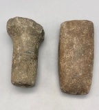 Prehistoric Stone Celt and Maul