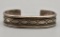 Older Handmade Ingot Bracelet