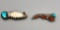 Two Sterling Silver Bolo Slides