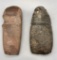 Two Prehistoric Stone Axe Heads