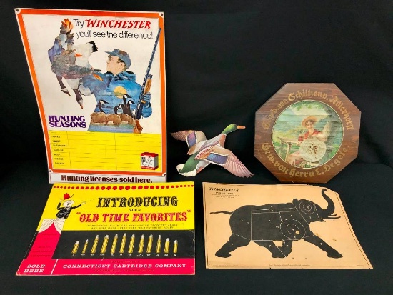 Group of Shooting/Ammo Advertising Ephemera