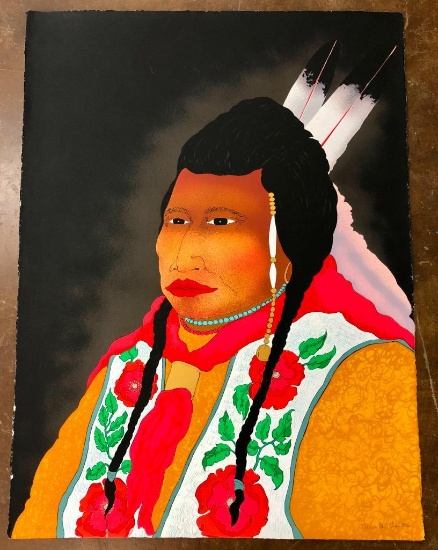 Kevin Red Star Signed, Limited Edition Artwork