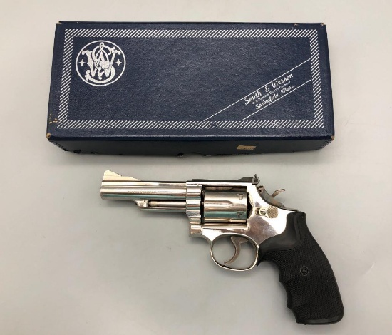 Smith&Wesson M.19-4, Original Nickel Finish with Box