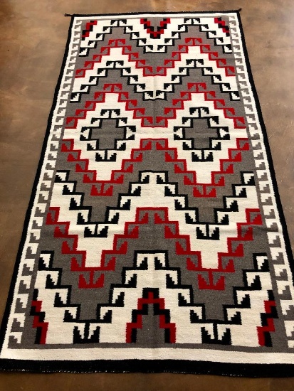 Nice Condition Vintage Navajo Floor Rug