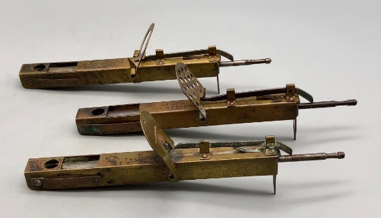 1st, 2nd, 3rd Variations of the "Never Fail" Captive Bolt Varnmit or Gopher Gun
