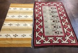 Two Vintage Navajo Textiles