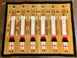 Vintage Navajo Yei Design Textile