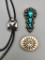 Group of Two Bolos & One Buckle