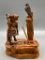 Hopi Kachina Carved Scene by Larson Chapella