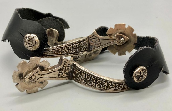 Sterling Silver Spurs by Garcia