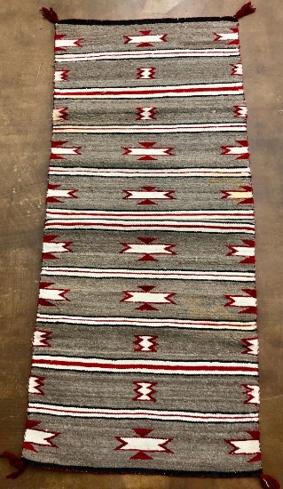 Vintage Double Navajo Saddle Blanket