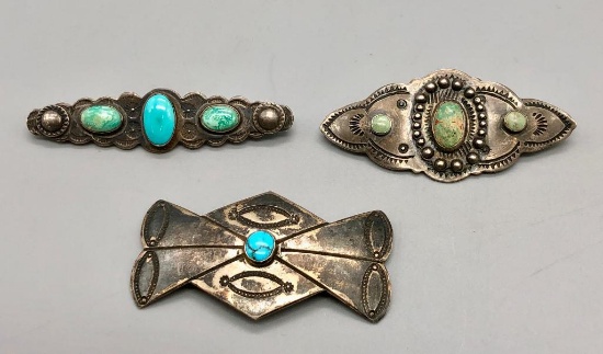 Three Fred Harvey Era Pins