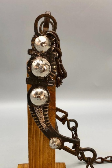 Older Mexican Spade Bit with Inlays